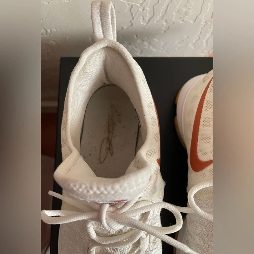 Nike Zoom KD 9 Men’s Size 12 Texas Longhorn Edition Basketball Sneakers - Picture 5 of 16
